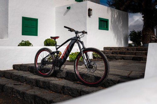 Das Audi electric mountainbike